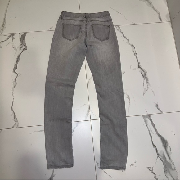 Vintage Garage low rise grey straight leg jeans - Picture 2 of 3